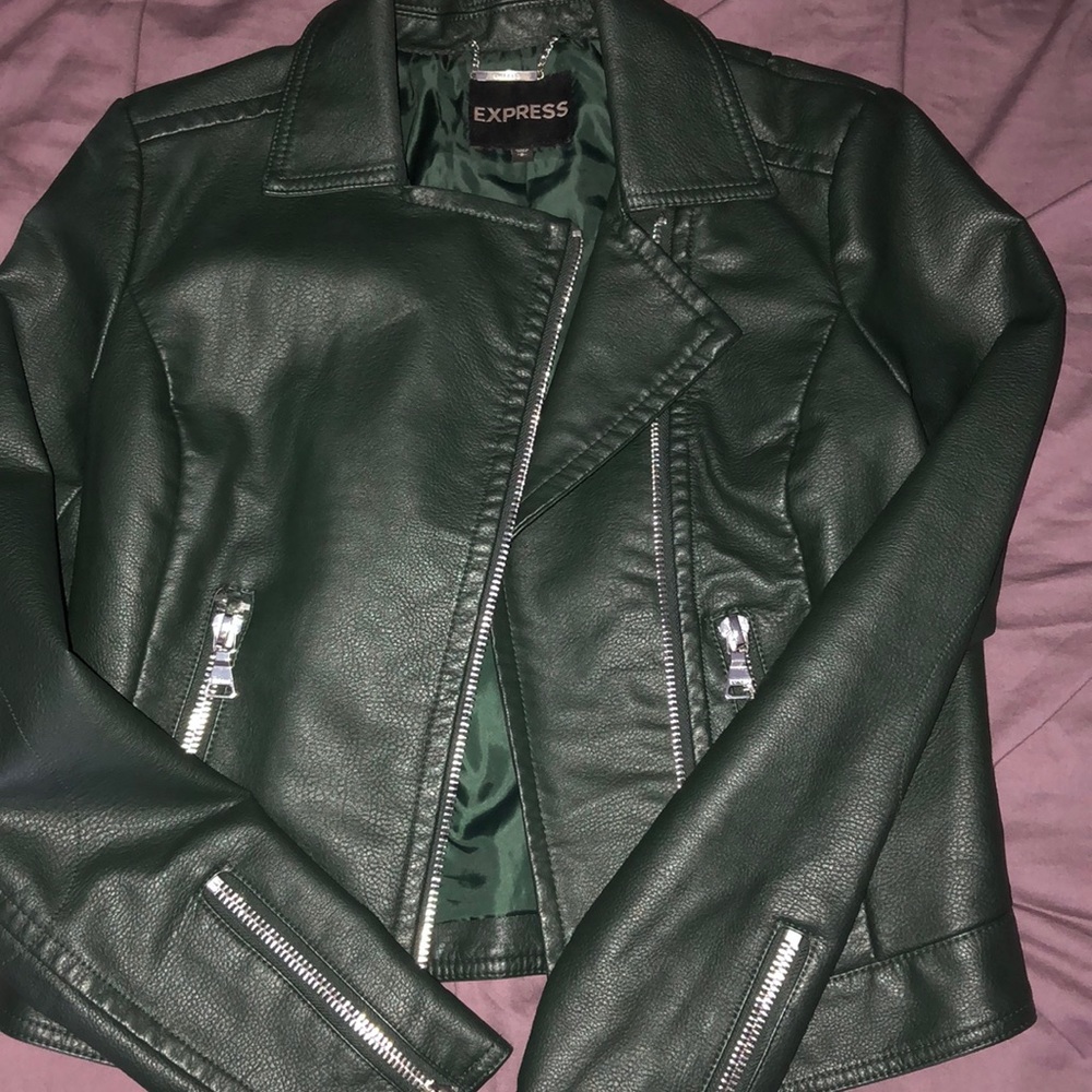 Leather jacket